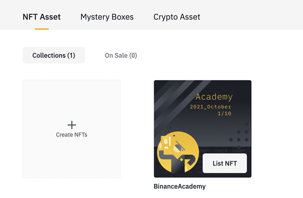 Binance NFT