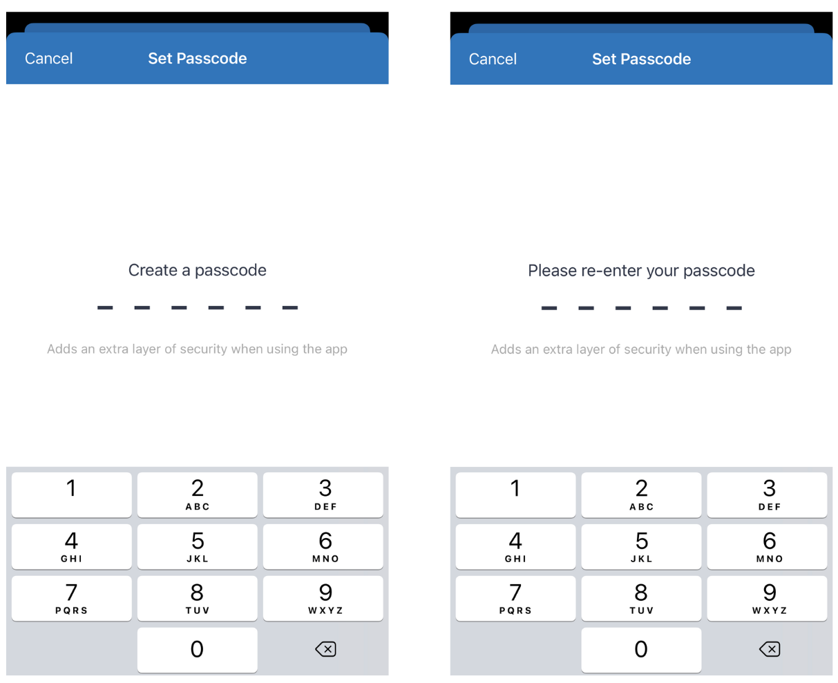 Instructions to enable security features