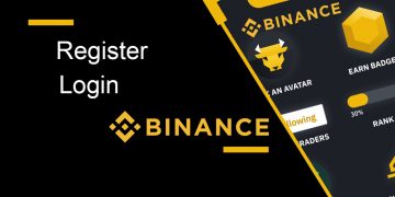 how to register and login account in binance