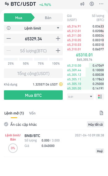 buying and selling binance cryptocurrencies
