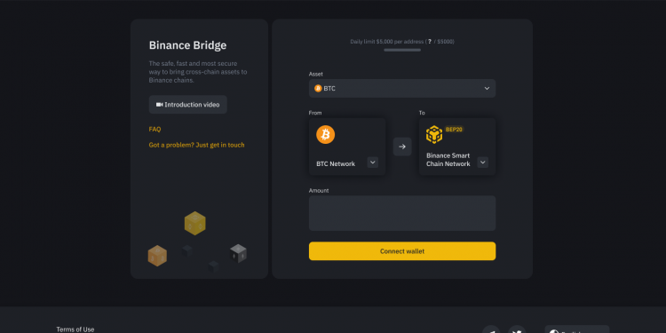 What is Peg in and Peg out comparison on Binance Bridge
