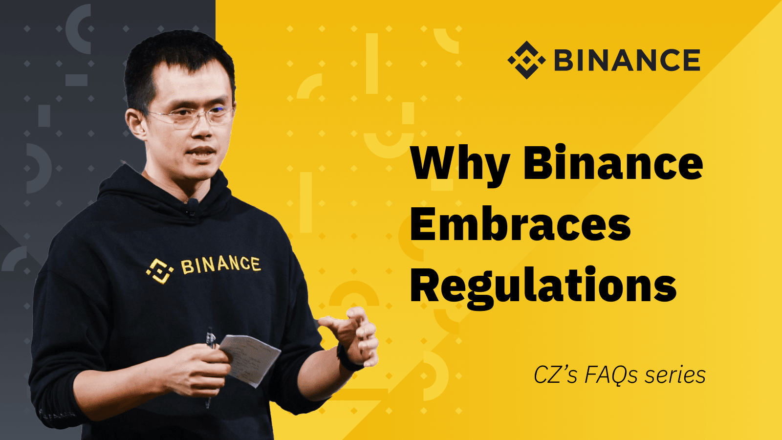 The legal regulations on Binance, why does Binance call for legal regulations?