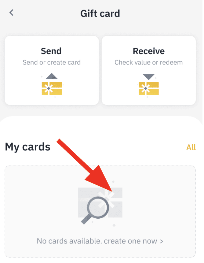 Binance Gift Card là gì?