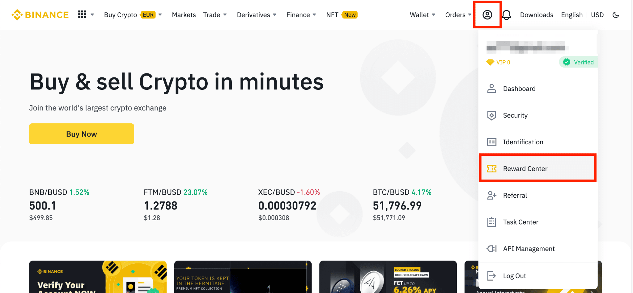 What is Binance Savings Trial Fund? How to redeem it?