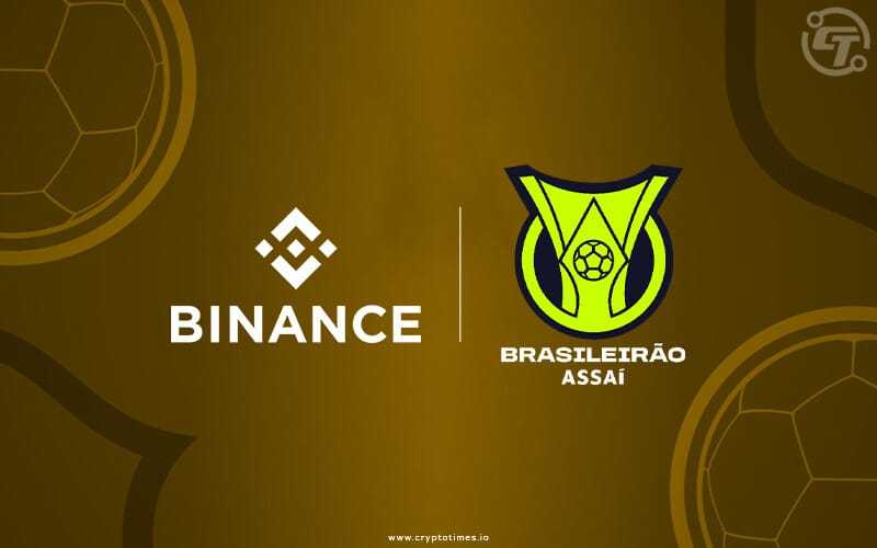 Binance là nhà tài trợ tiền điện tử độc quyền của giải Brasileirao