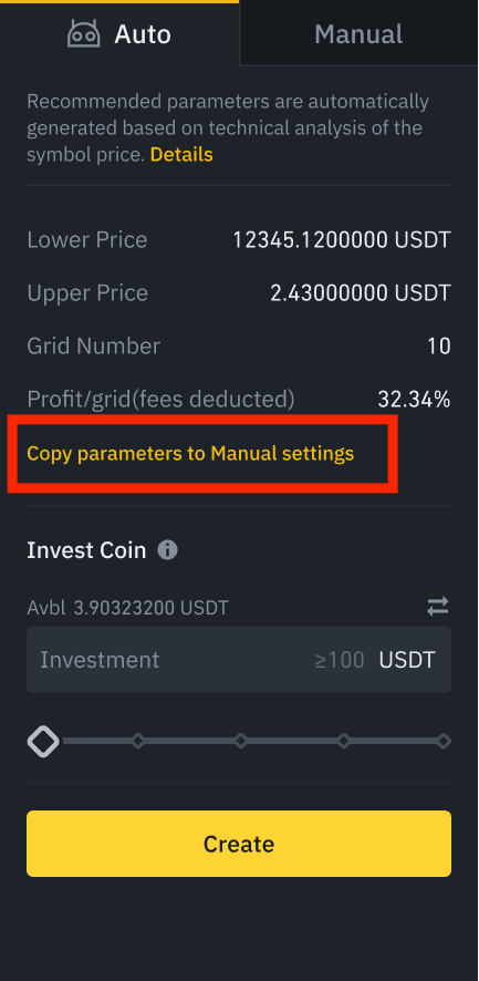 Spot Grid Trading