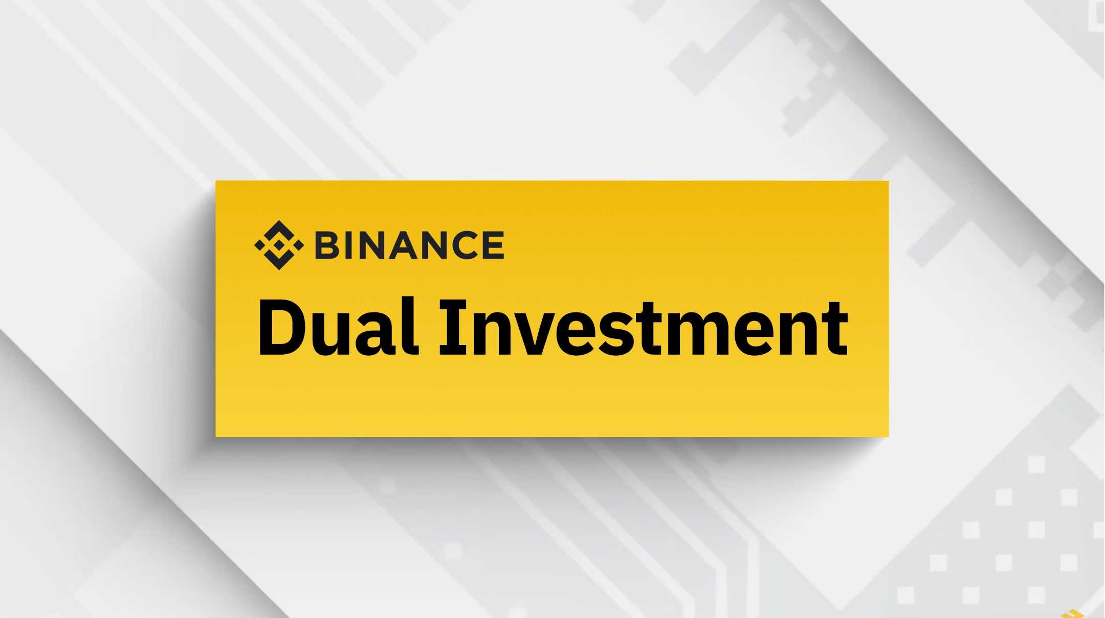 Binance Dual Investment is is a non-principal protected structured saving product