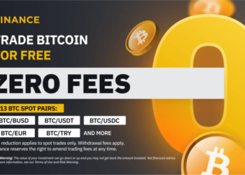 Binance thông báo ra mắt giao dịch Bitcoin miễn phí