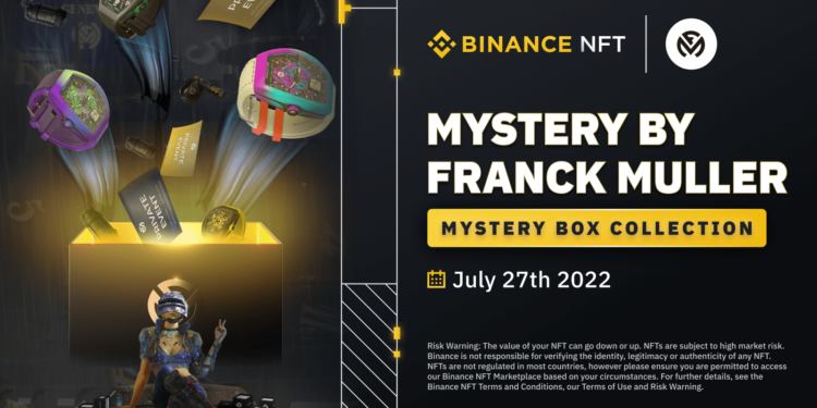 Binance launches Mystery by Franck Muller collection