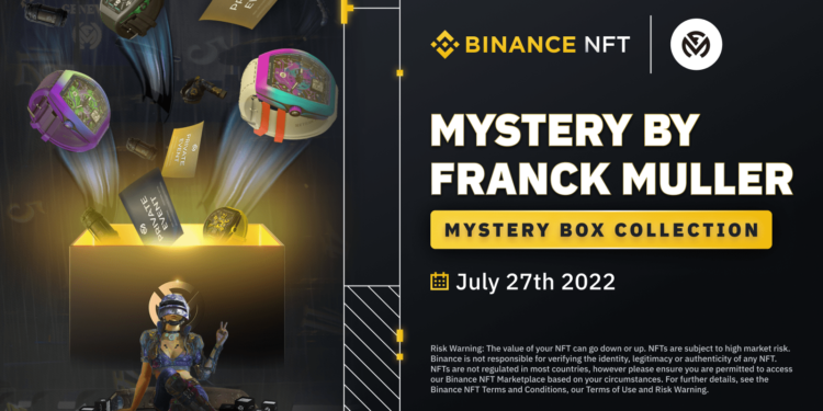 Binance ra mắt bộ sưu tập Mystery by Franck Muller