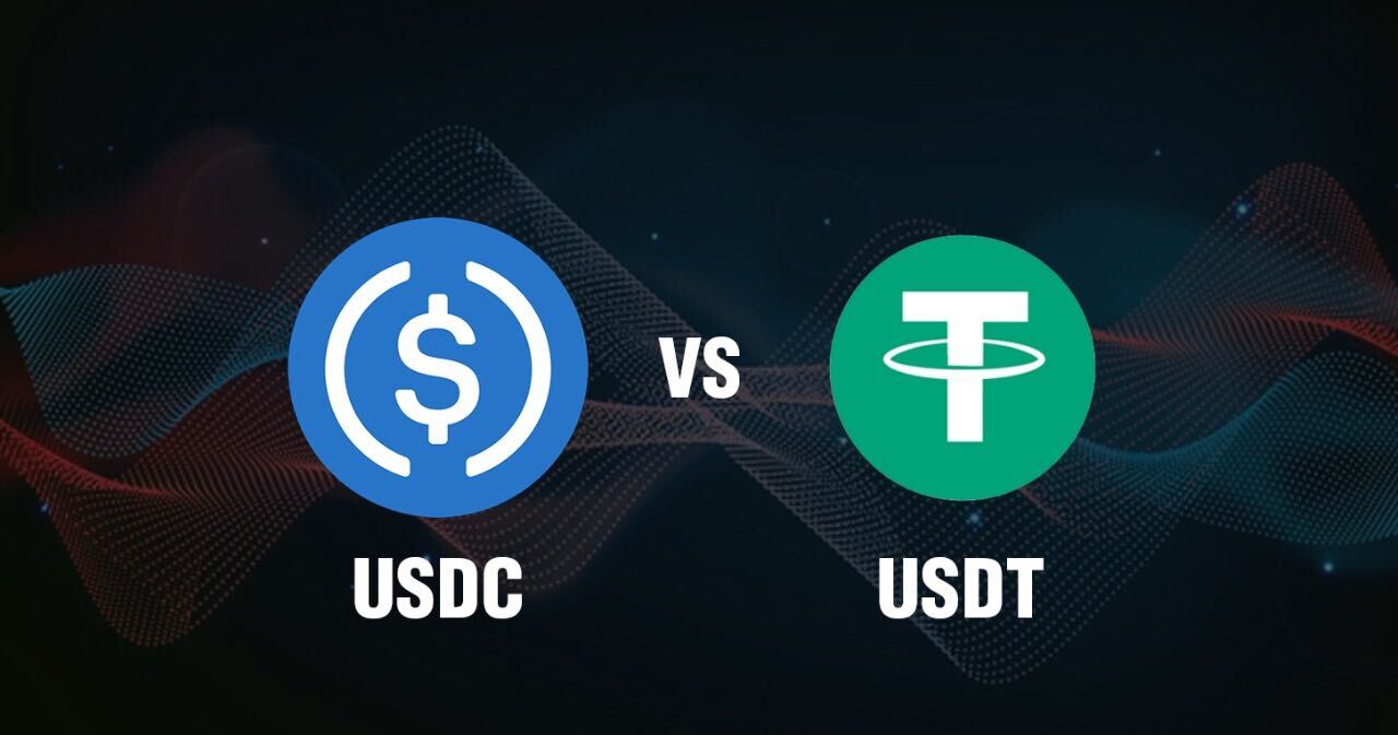 USDC loses position to USDT